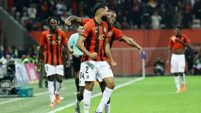 علي العابدي لاعب نيس الفرنسي