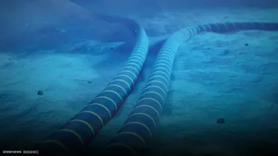 الكابلات البحرية