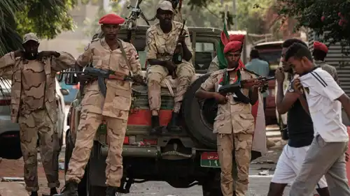 عناصر من قوات الدعم السريع