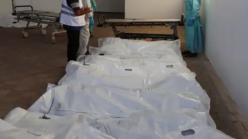 جثامين قتلى في غزة