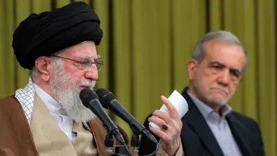 خامنئي وبزشكيان