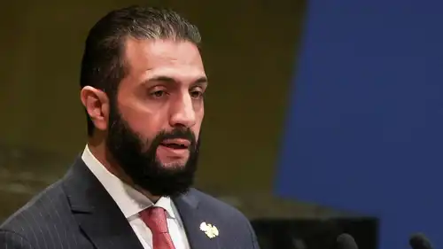 الرئيس السوري أحمد الشرع