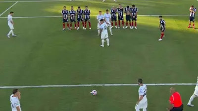 من مباراة  مونتيري  وإنتر ميلان