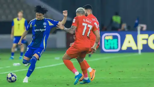 من مباراة شباب الأهلي وماتشيدا