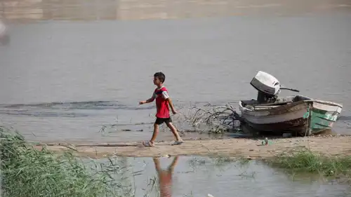  نهر دجلة في بغداد