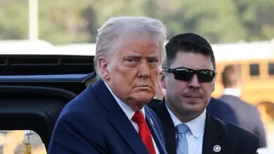  الرئيس الأمريكي دونالد ترامب 