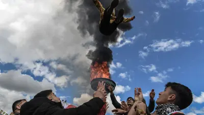 احتفالات الأكراد بعيد النيروز